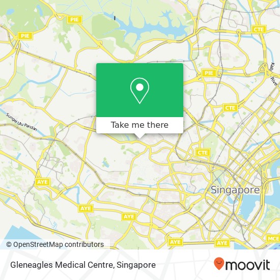 Gleneagles Medical Centre地图