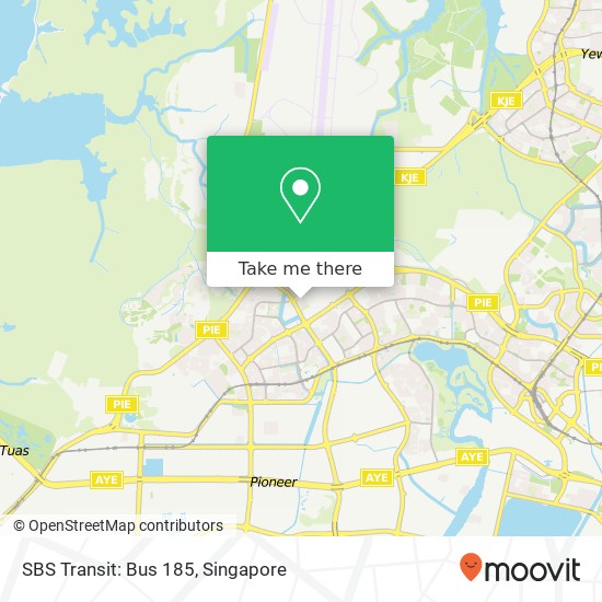 SBS Transit: Bus 185地图
