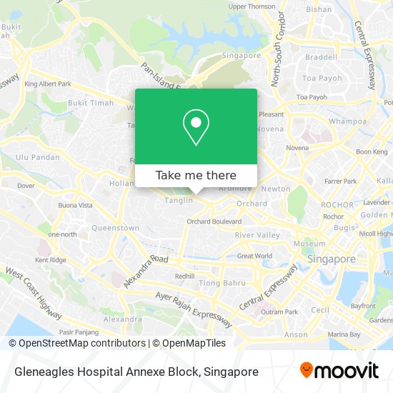 Gleneagles Hospital Annexe Block地图