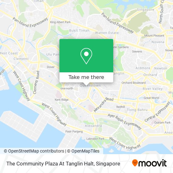 The Community Plaza At Tanglin Halt map