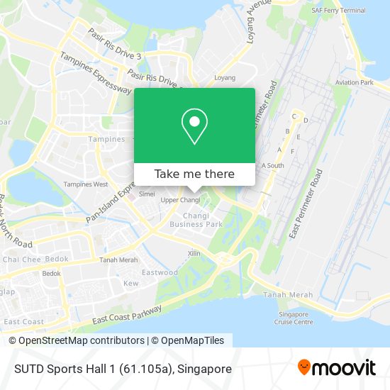 SUTD Sports Hall 1 (61.105a) map