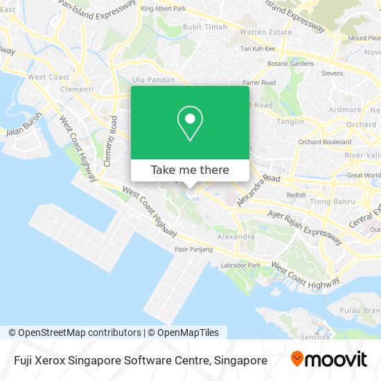 Fuji Xerox Singapore Software Centre map