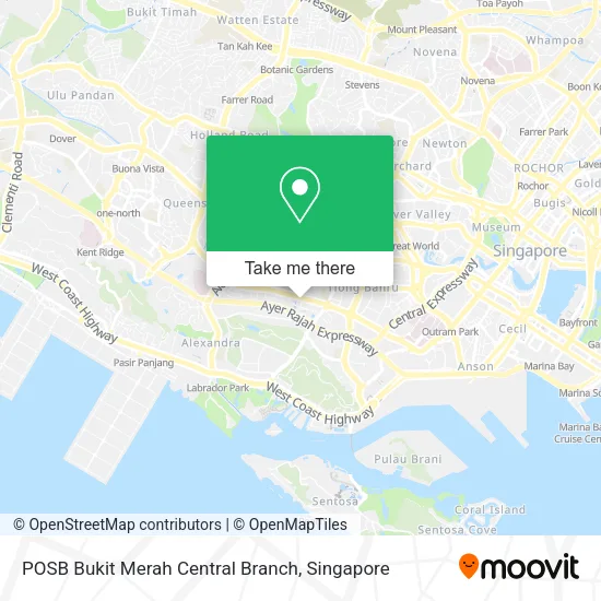 POSB Bukit Merah Central Branch地图
