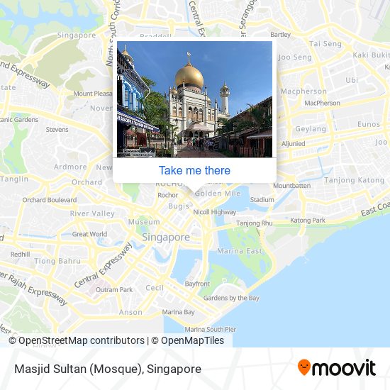 Masjid Sultan (Mosque)地图