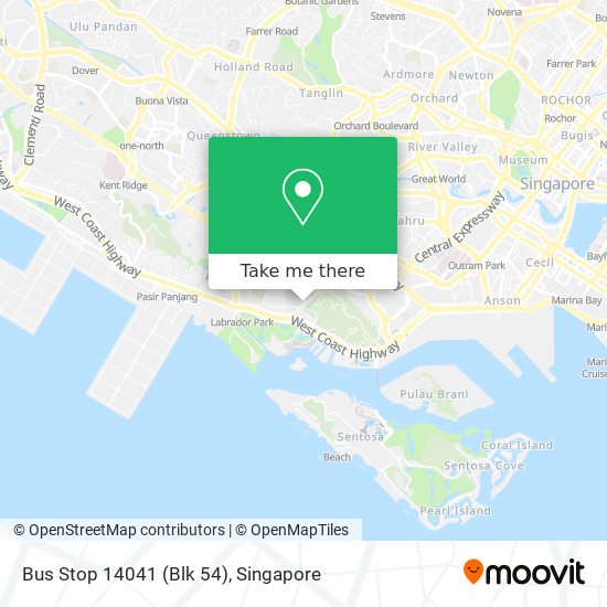 Bus Stop 14041 (Blk 54) map