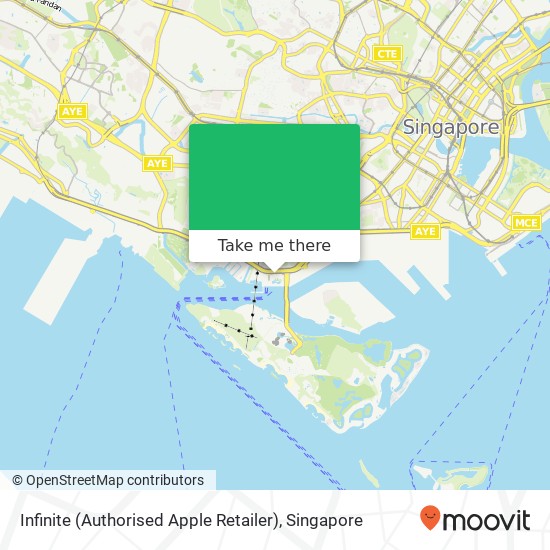 Infinite (Authorised Apple Retailer) map