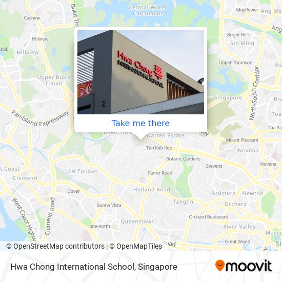 Hwa Chong International School map