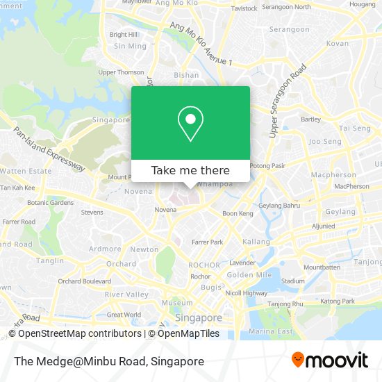 The Medge@Minbu Road map