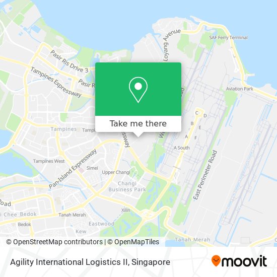 Agility International Logistics II map