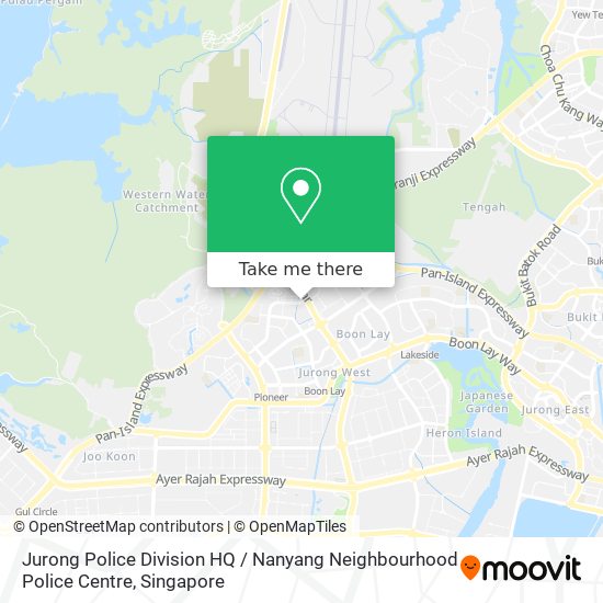 Jurong Police Division HQ / Nanyang Neighbourhood Police Centre map