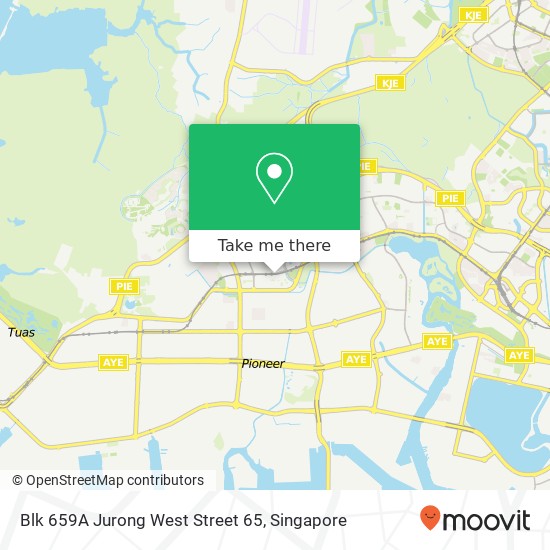 Blk 659A Jurong West Street 65地图
