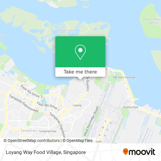 Loyang Way Food Village地图