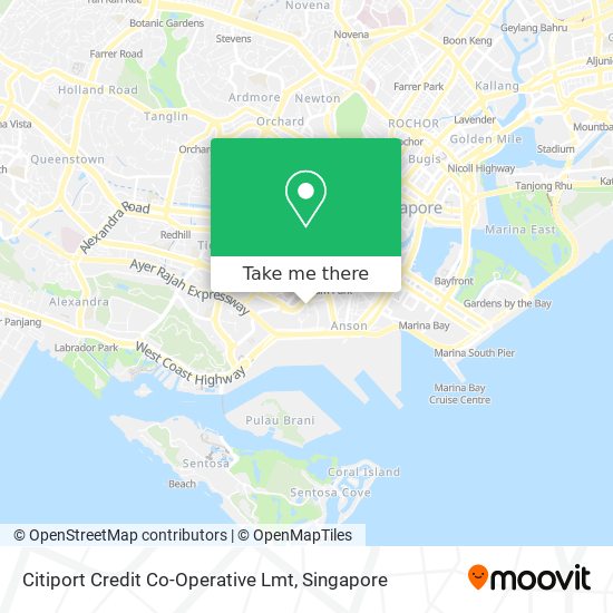 Citiport Credit Co-Operative Lmt map