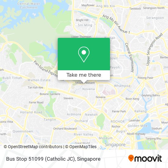 Bus Stop 51099 (Catholic JC) map