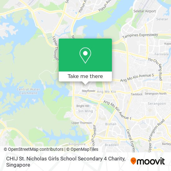 CHIJ St. Nicholas Girls School Secondary 4 Charity地图