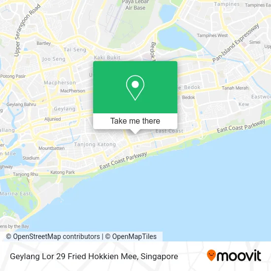 Geylang Lor 29 Fried Hokkien Mee地图