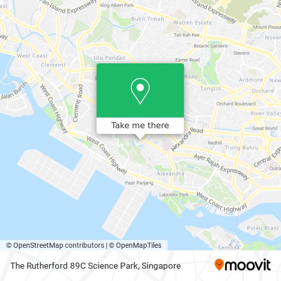 The Rutherford 89C Science Park map