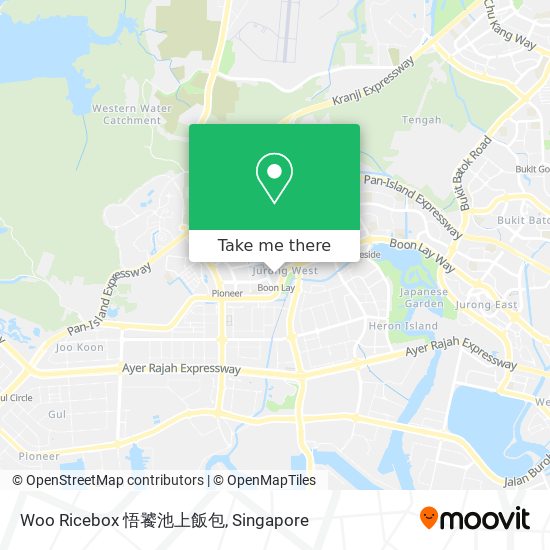 Woo Ricebox 悟饕池上飯包 map