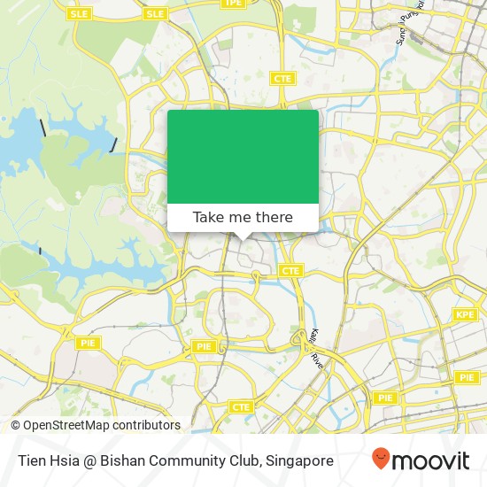 Tien Hsia @ Bishan Community Club地图