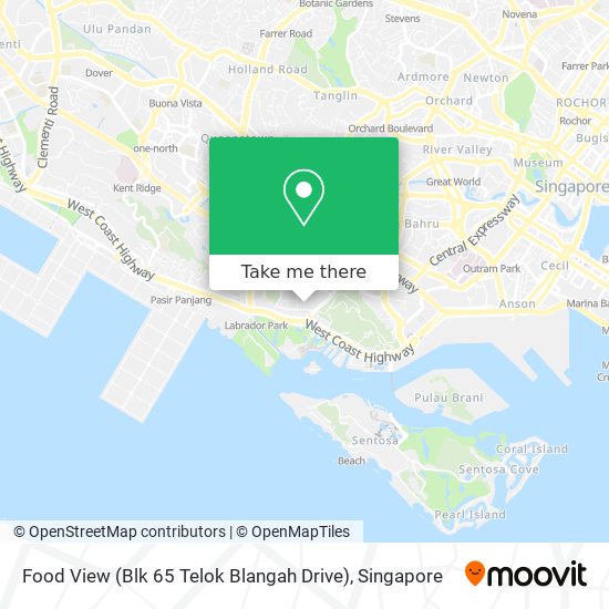 Food View (Blk 65 Telok Blangah Drive) map