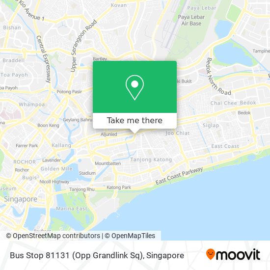 Bus Stop 81131 (Opp Grandlink Sq) map