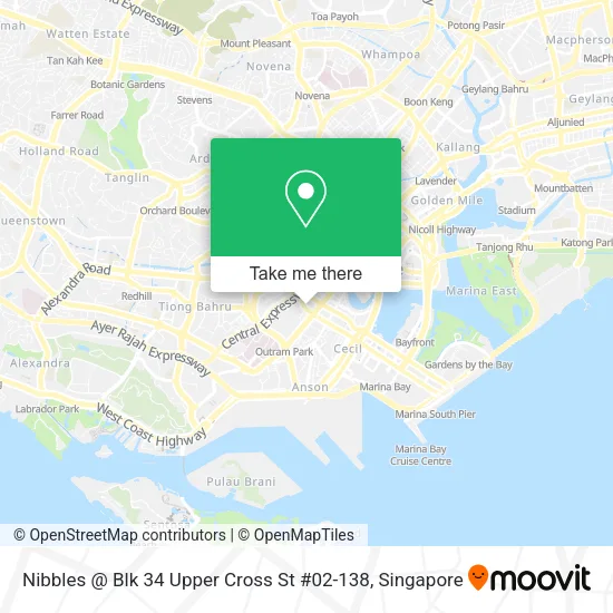 Nibbles @ Blk 34 Upper Cross St #02-138地图