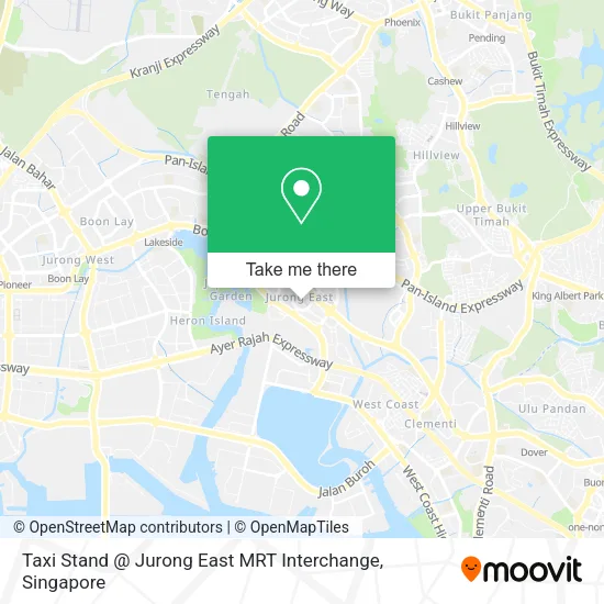 Taxi Stand @ Jurong East MRT Interchange地图