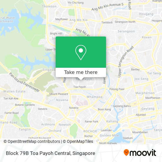 Block 79B Toa Payoh Central map