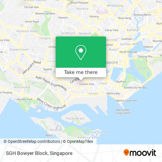 SGH Bowyer Block map