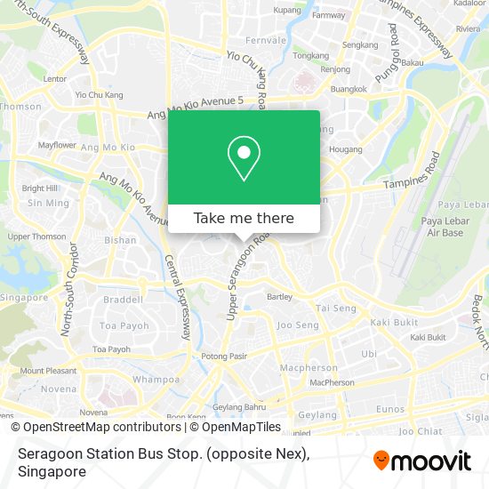 Seragoon Station Bus Stop. (opposite Nex) map