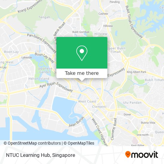 NTUC Learning Hub map