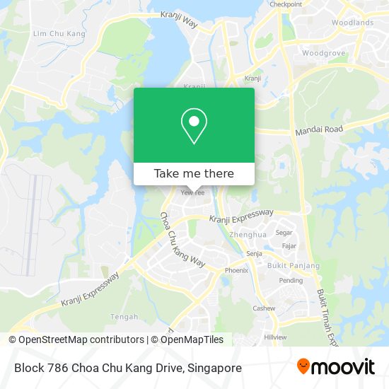 Block 786 Choa Chu Kang Drive地图