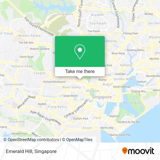 Emerald Hill地图
