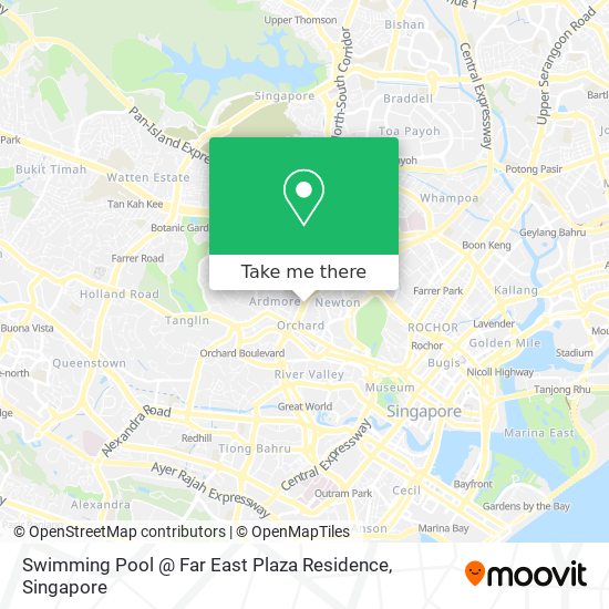 Swimming Pool @ Far East Plaza Residence map