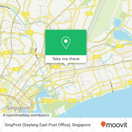 SingPost (Geylang East Post Office)地图