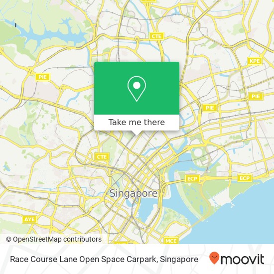 Race Course Lane Open Space Carpark地图
