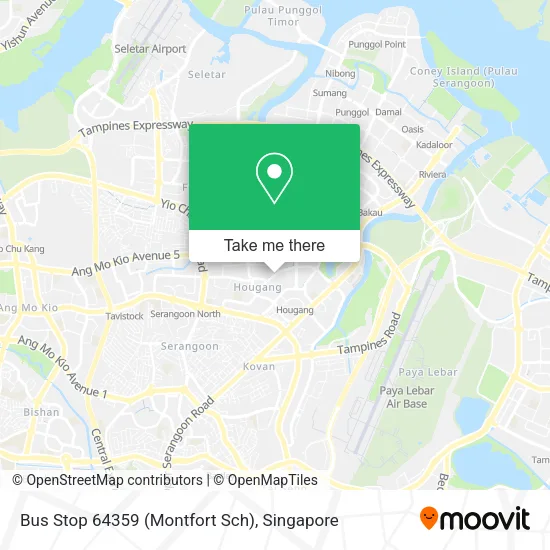 Bus Stop 64359 (Montfort Sch) map