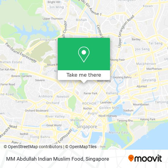 MM Abdullah Indian Muslim Food map