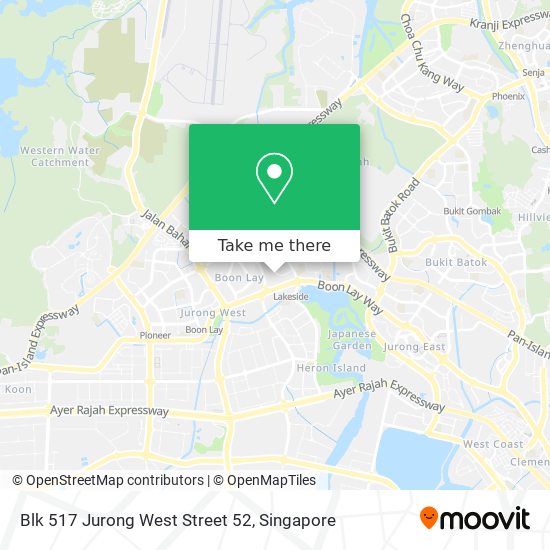 Blk 517 Jurong West Street 52地图