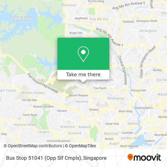 Bus Stop 51041 (Opp Slf Cmplx) map