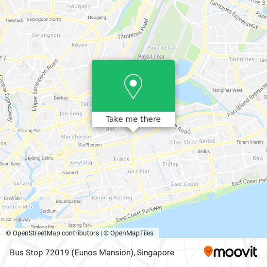 Bus Stop 72019 (Eunos Mansion) map