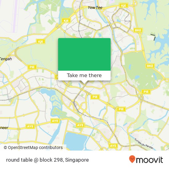 round table @ block 298 map