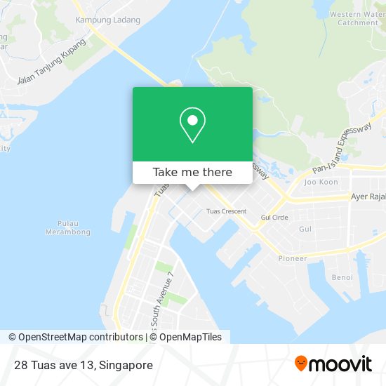 28 Tuas ave 13 map