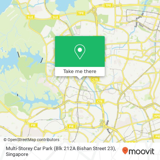 Multi-Storey Car Park (Blk 212A Bishan Street 23) map