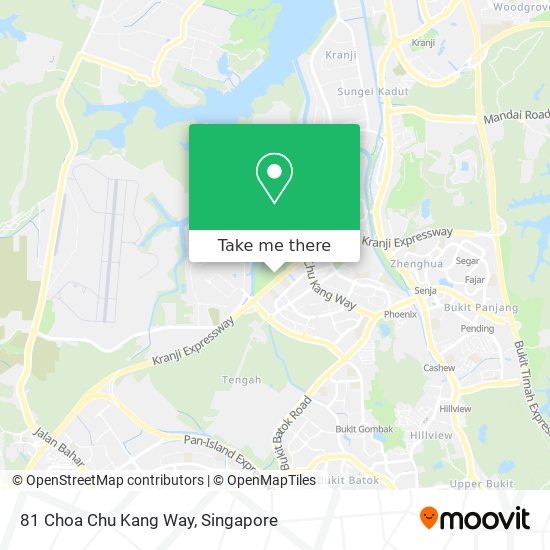 81 Choa Chu Kang Way map