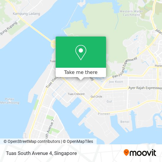 Tuas South Avenue 4地图