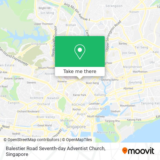 Balestier Road Seventh-day Adventist Church map