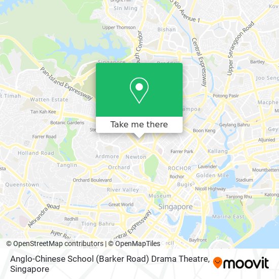 Anglo-Chinese School (Barker Road) Drama Theatre map