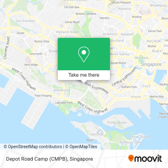 Depot Road Camp (CMPB)地图