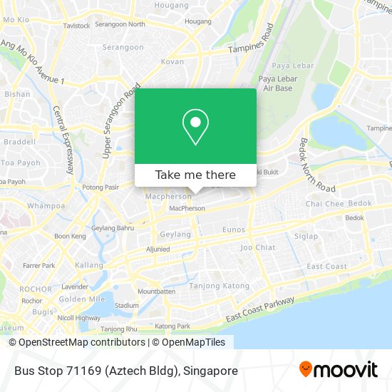 Bus Stop 71169 (Aztech Bldg)地图